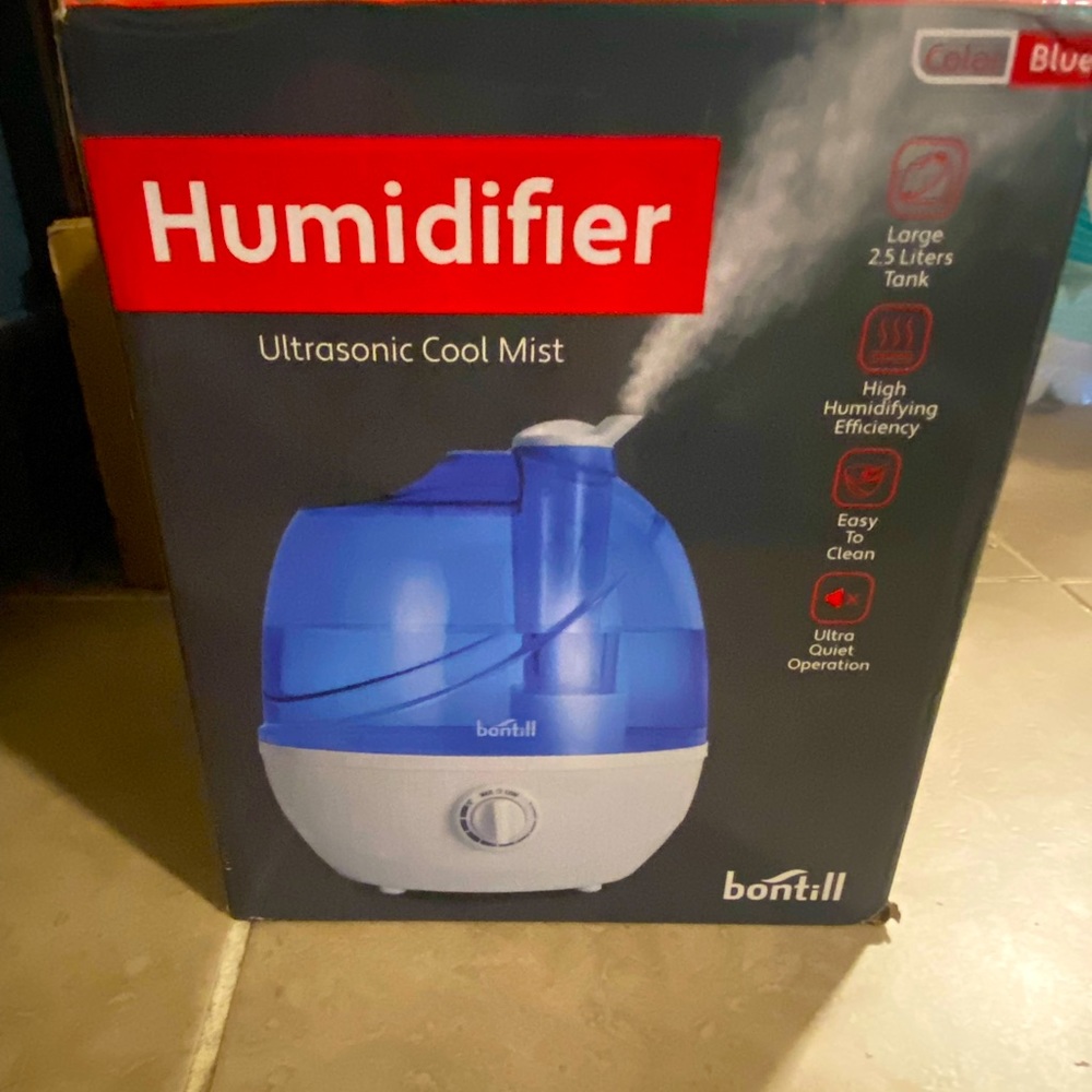 Cool mist humidifier